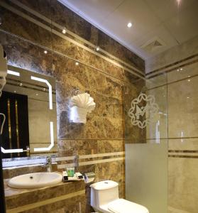 Koupelna v ubytování Al Mokhtar 2 Furnished Units
