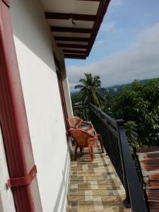 Rõdu või terrass majutusasutuses Dreamscape home stay