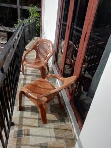 Rõdu või terrass majutusasutuses Dreamscape home stay