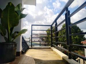 Balkón nebo terasa v ubytování Be.Ho DaLat - Attic