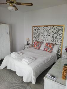 Posteľ alebo postele v izbe v ubytovaní Casa Rural La Luna