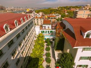O edifício em que o hotel se localiza