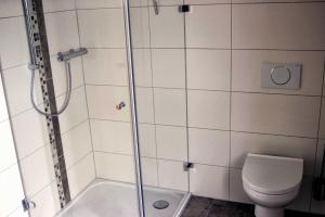 Koupelna v ubytování Ferienwohnung Ernle