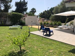 Vonkajšia záhrada v ubytovaní Villa Aurora e Villa Oceano