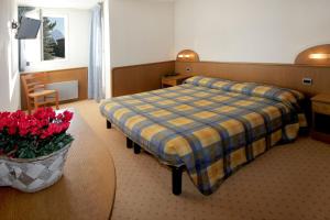 Cama o camas de una habitación en Hotel Jam Session