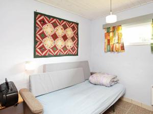 Postel nebo postele na pokoji v ubytování Holiday home Oksbøl II