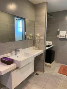 Koupelna v ubytování Chi Shing Hai Hotel