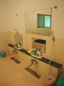 Koupelna v ubytování Shukubo Kanbayashi Katsukane