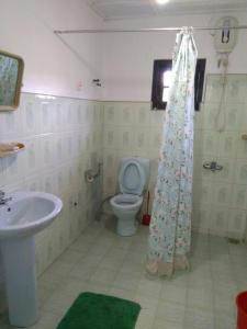 Phòng tắm tại Avon Field Holiday Bungalow