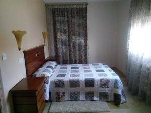 Postel nebo postele na pokoji v ubytování Casa Rural La Infanta