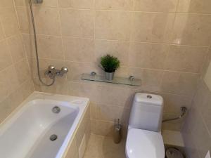 A bathroom at Flora Ski-slope Studio Apartment