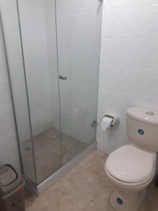 Koupelna v ubytování Apartamento Playero