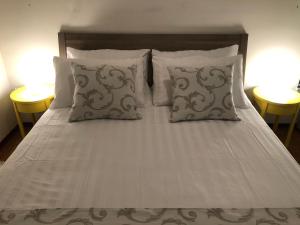 Postel nebo postele na pokoji v ubytování Relais 7.20