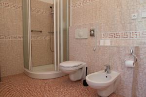 Koupelna v ubytování Hotel La Passionaria