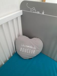 Voodi või voodid majutusasutuse Gite les Bananiers toas