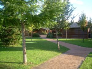 Zahrada ubytování Cabañas bungalow, El Bosque de los Sueños