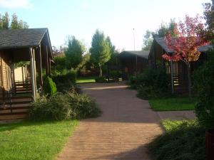 Zahrada ubytování Cabañas bungalow, El Bosque de los Sueños