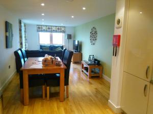 Χώρος καθιστικού στο South Fistral Seaview 2-bed Apartment