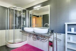 Kúpeľňa v ubytovaní Villa Rubini