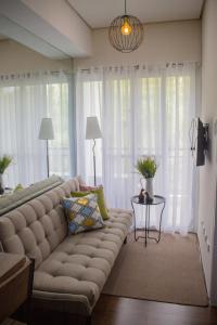 Posezení v ubytování Sitio Uno Residences