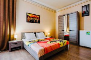 Cama o camas de una habitación en Hotel 21 Vek