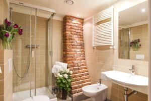 Koupelna v ubytování Hotel Assenzio Prague