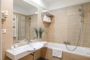 Koupelna v ubytování Hotel Assenzio Prague