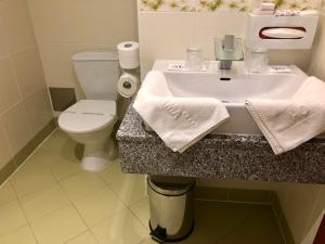 Koupelna v ubytování Hotel Therma Dunajská Streda
