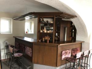 Lounge nebo bar v ubytování Penzion Tamara
