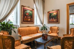 Posezení v ubytování Hotel Assenzio Prague