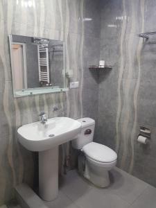 Koupelna v ubytování Hotel Mariana