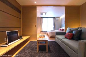 Zona de estar de Koharu Resort Hotel & Suites