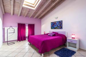 Posteľ alebo postele v izbe v ubytovaní Flowers Apartments