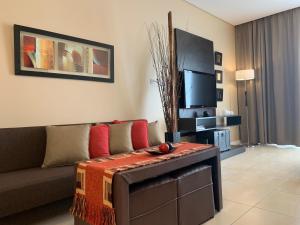 Χώρος καθιστικού στο CONDOMINIOS de la BAHIA - Apart Departamento - BAHIA GRANDE - NORDELTA