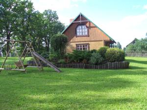 Herní místnost nebo prostor pro děti v ubytování Holiday Home Dālderi