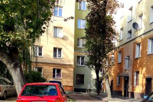 Budynek, w którym mieści się apartament