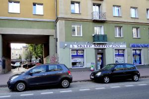 Budynek, w którym mieści się apartament