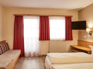 Postel nebo postele na pokoji v ubytování Haus Lenz