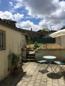 Bygningen som feriehuset ligger i