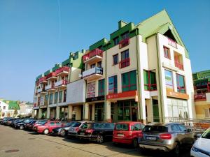 Budova, v ktorej sa apartmán nachádza