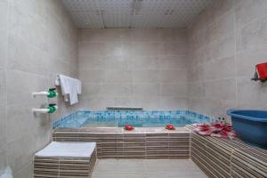 Koupelna v ubytování Arya Termal Hotel