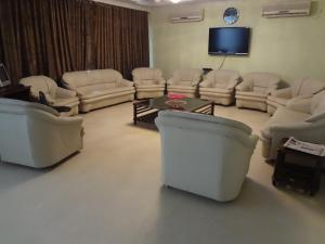 Posezení v ubytování Hotel Pablas International, New Delhi, Near Metro