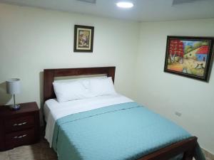 Postel nebo postele na pokoji v ubytování Hotel Anedi
