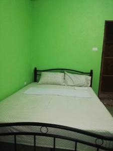 Postel nebo postele na pokoji v ubytování RYJ's Inn