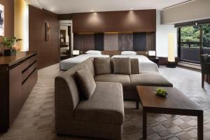Posezení v ubytování Hyatt Regency Kyoto