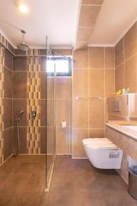 Koupelna v ubytování Bahar Hotels