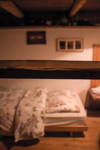 Postel nebo postele na pokoji v ubytování Cottage Trenta