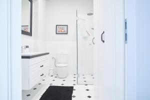 Kúpeľňa v ubytovaní 3D WYGODA Apartamenty