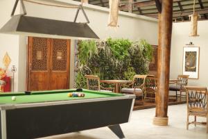 
A pool table at SriLanta Resort and Spa
