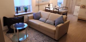 Posezení v ubytování Charta Appartement
